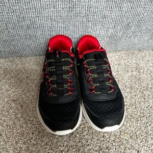 adidas Kids Black and Red Sneakers